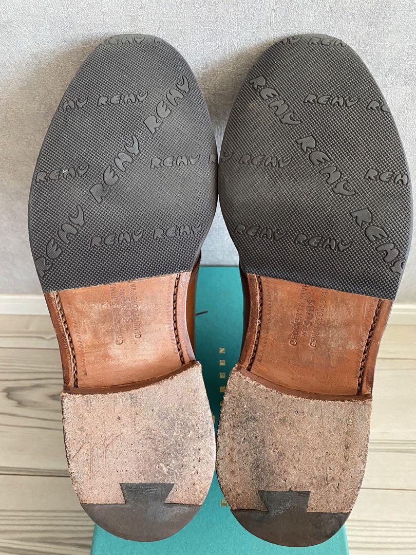 CROCKETT&JONESのウィスキーコードバンチャッカーブーツ