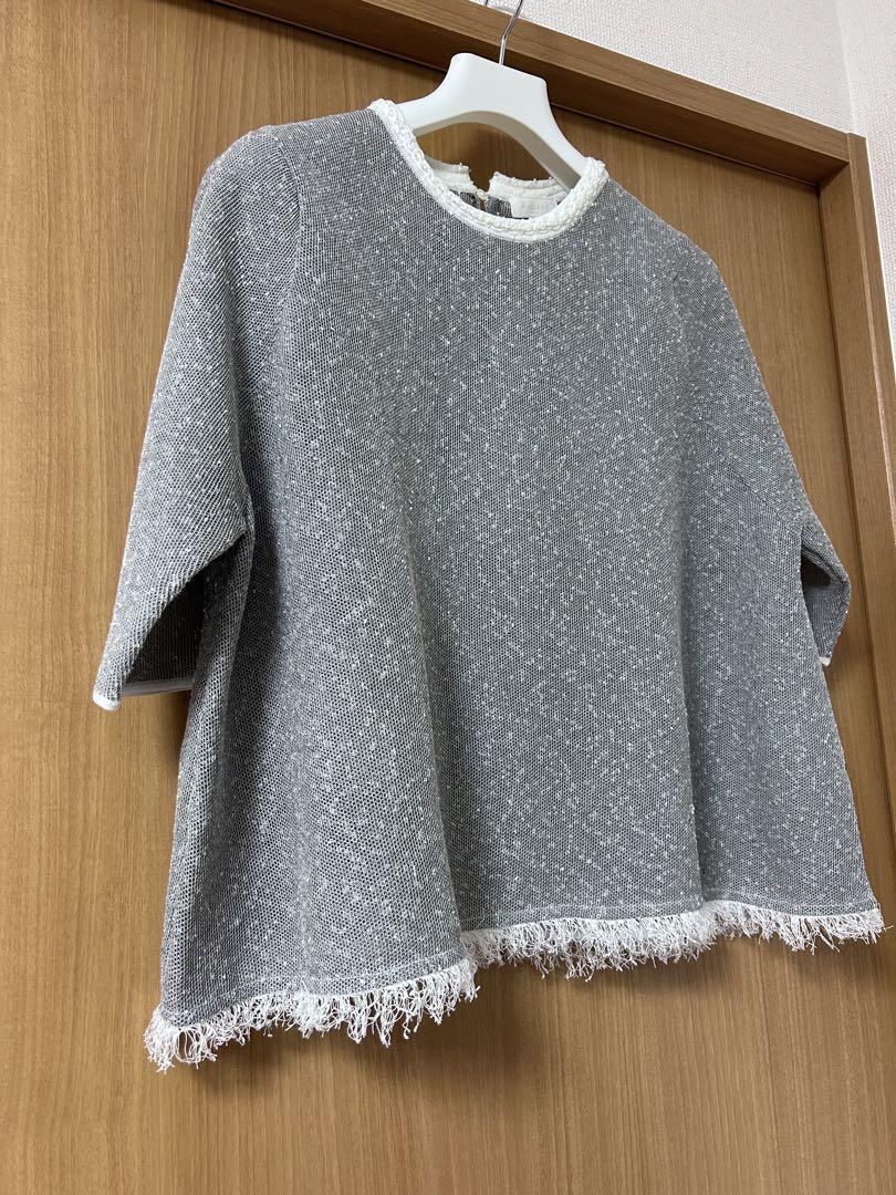 トゥモローランド　ダブルフェイスノットワイドプルオーバー