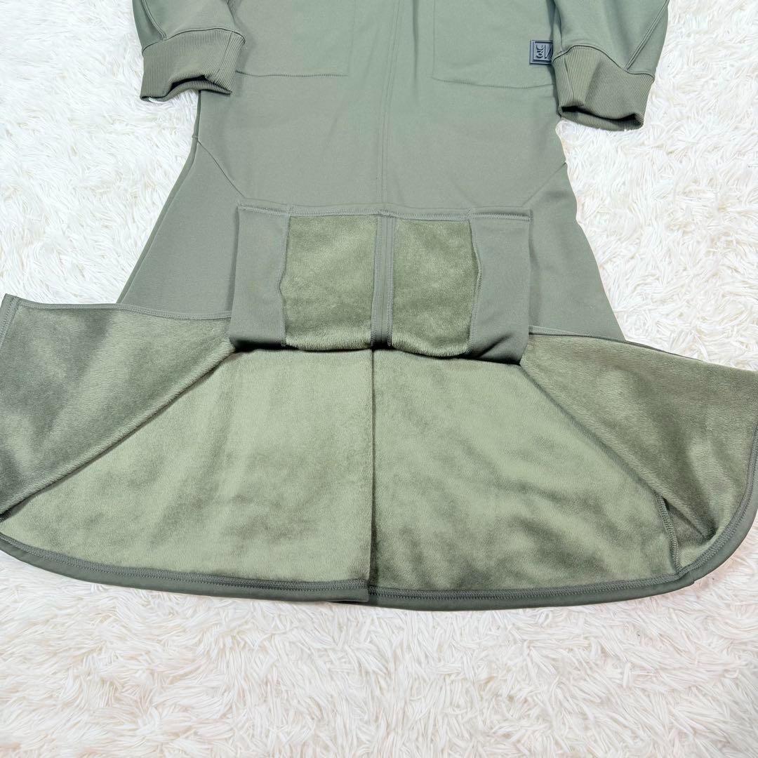 定価約4万✨美品✨UN3D. ハイネックマーメイドスウェットワンピース　裏起毛