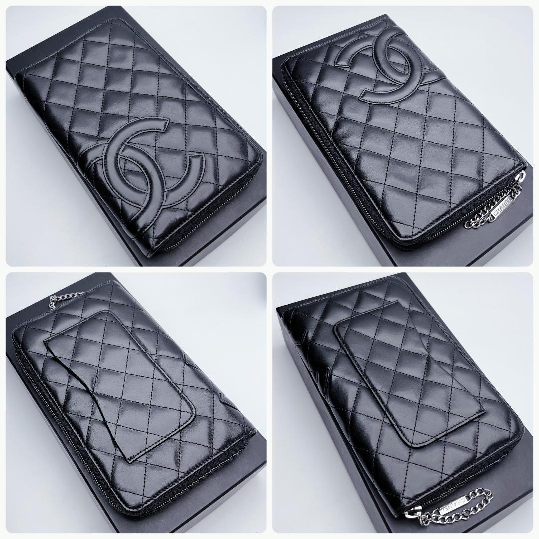 即決フォロー割！シャネル カンボンオーガナイザー 財布 正規品保証2656. 即決フォロー割！シャネル カンボンオーガナイザー 財布 正規品