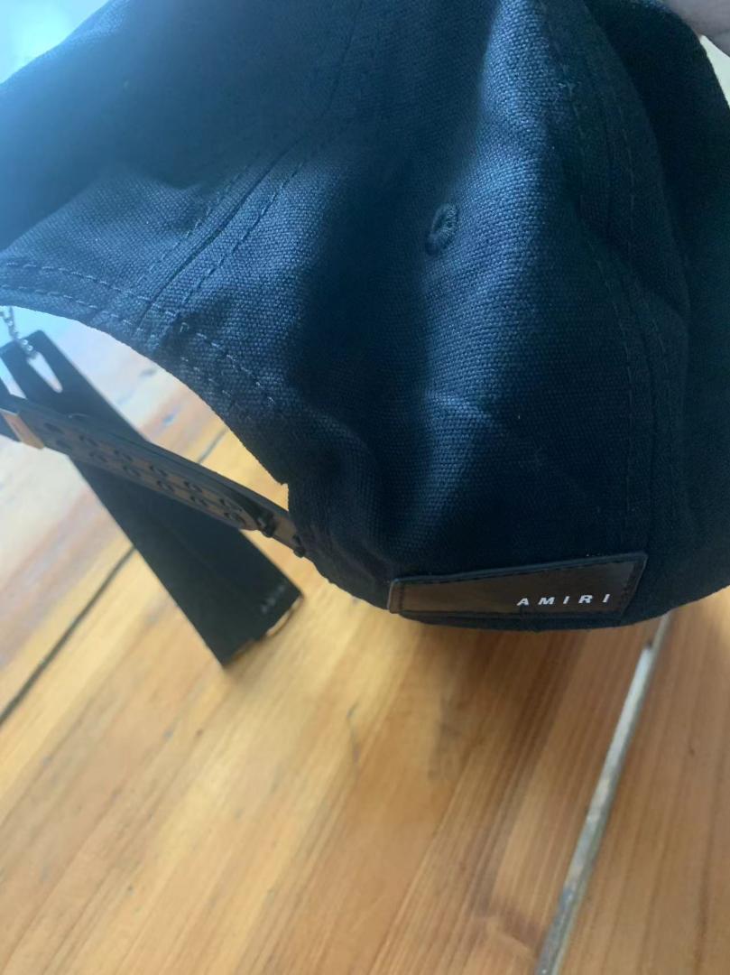 AMIRI 黒 キャップ