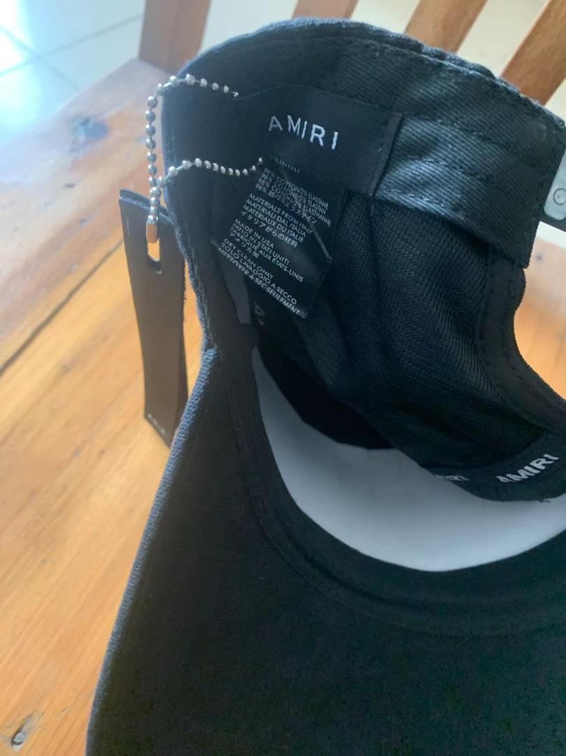 AMIRI 黒 キャップ