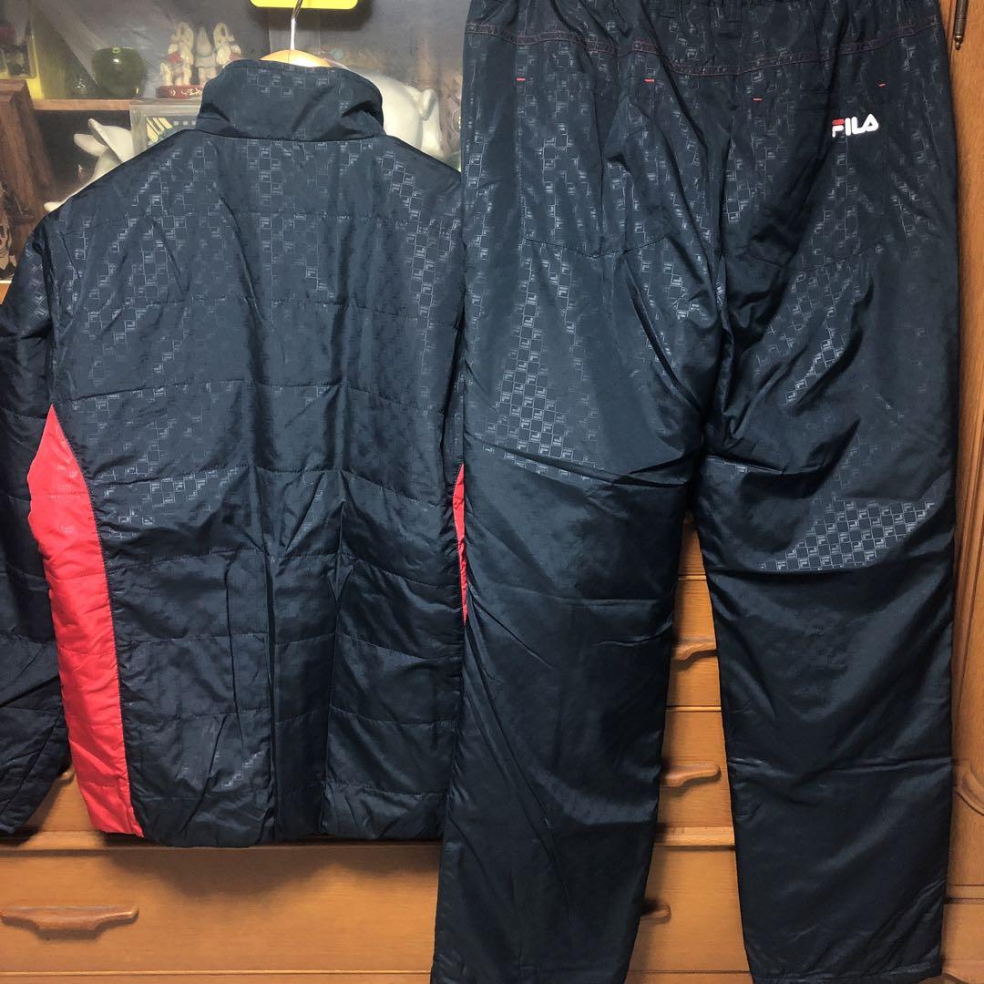 FILA フィラ　ゴルフ　ダウンジャージ　セットアップ