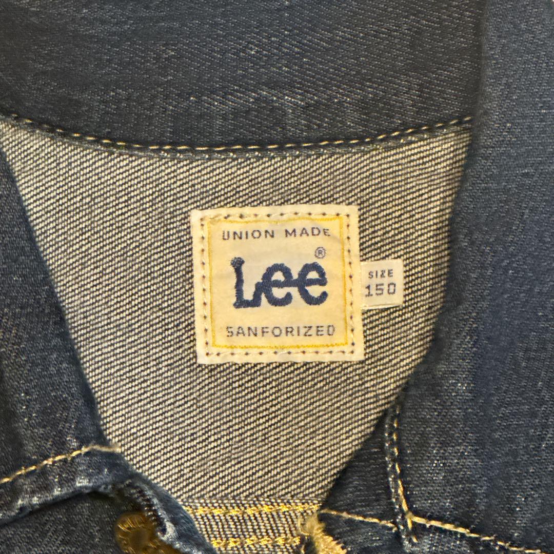 Lee ダークブルー デニムジャケット Lee ダークブルー デニムジャケット - メルカリ