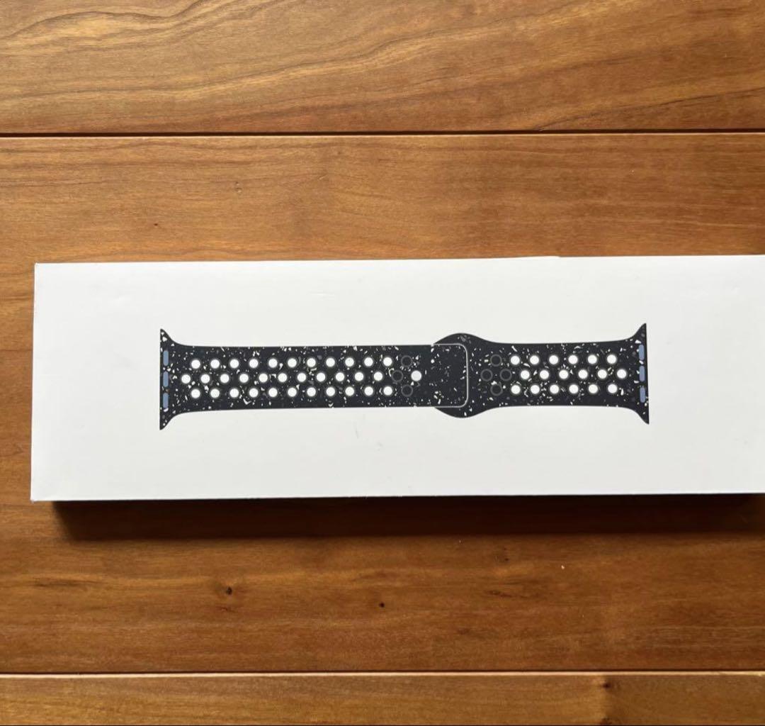 【未使用・箱付き】Apple Watch Nikeスポーツバンド M/L 黒