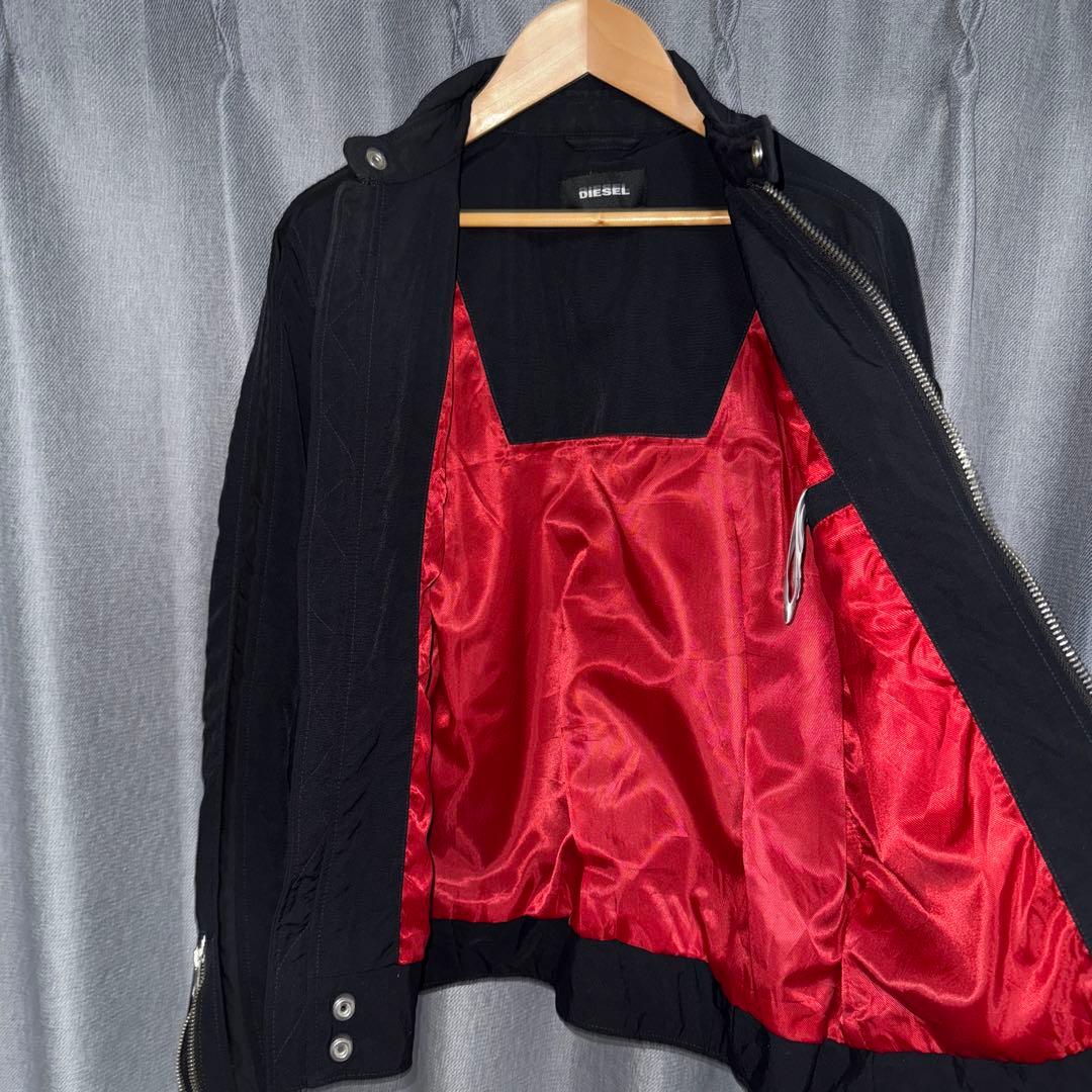 y2k DIESEL シングルライダースジャケット archive ディーゼル y2k DIESEL シングルライダースジャケット archive ディーゼル