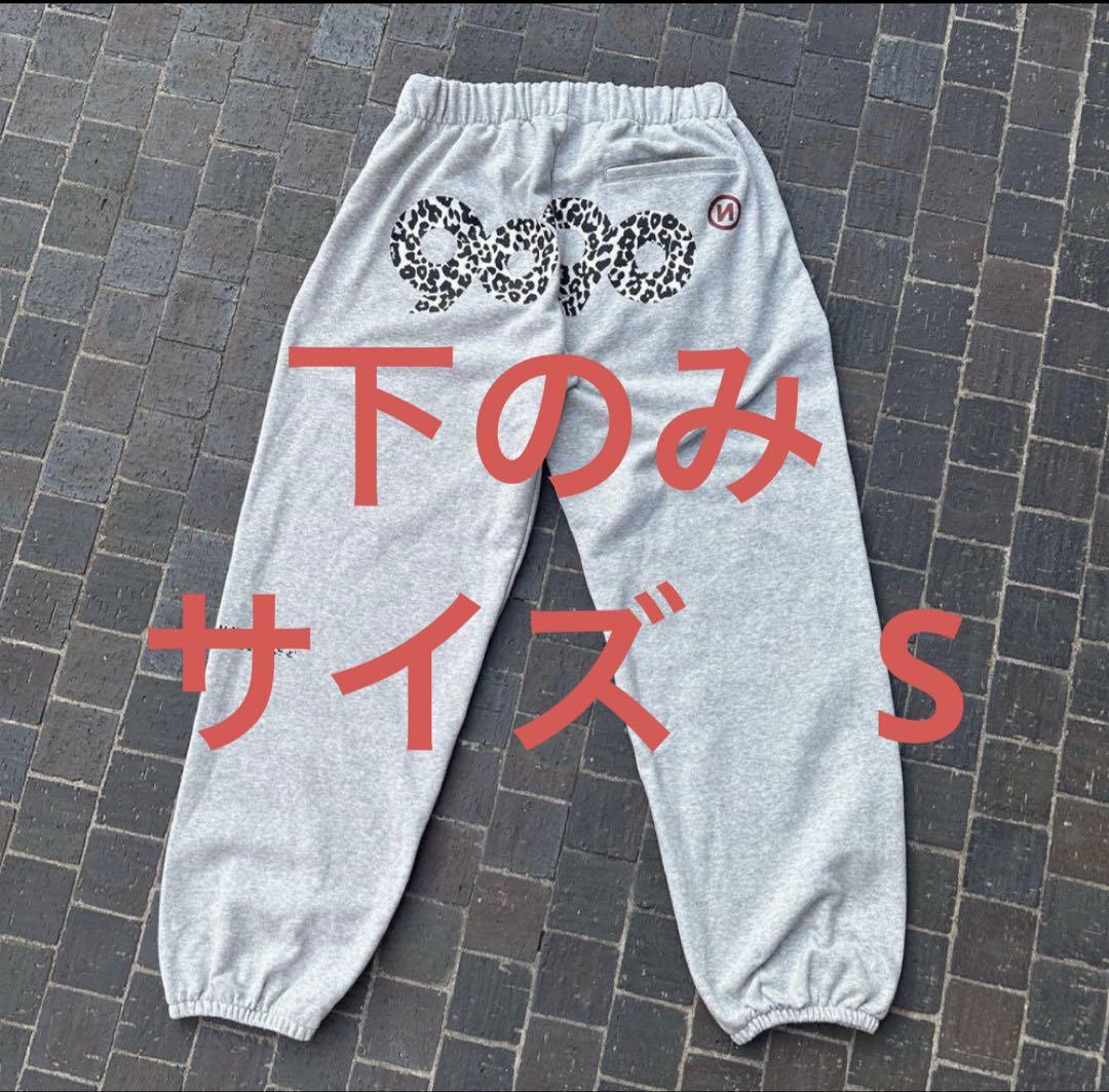 90 Logo Sweat Pants 9090girl グレー M