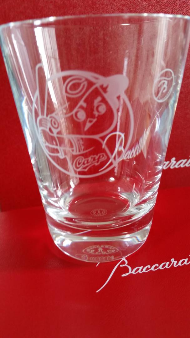 値下げ!【限定品】バカラ ×広島カープコラボの記念タンブラー