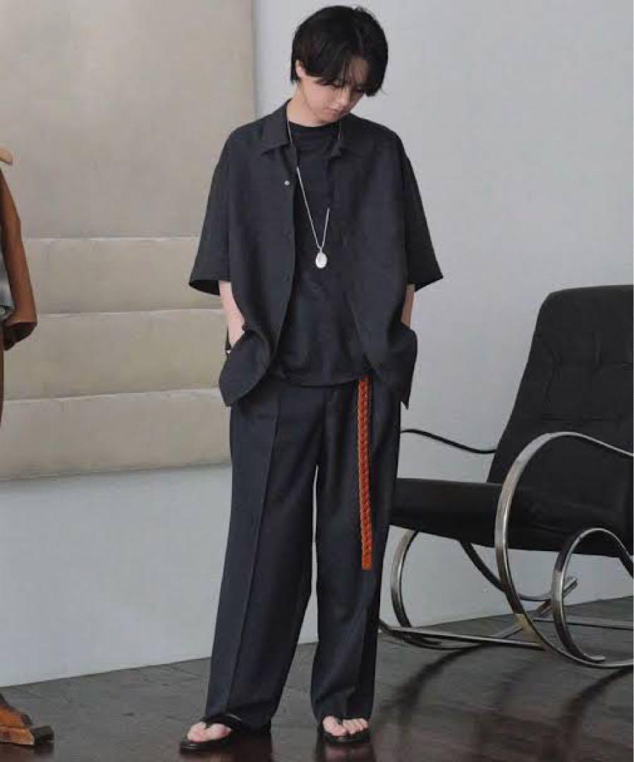 小物 LIDNM Llife LEATHER CHAIN BELT SIENNA