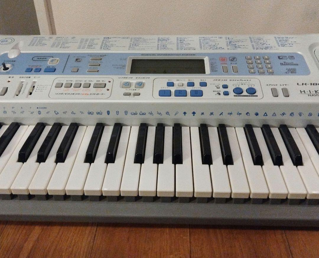 CASIO カシオ 光ナビゲーションキーボード LK-180TV - メルカリ