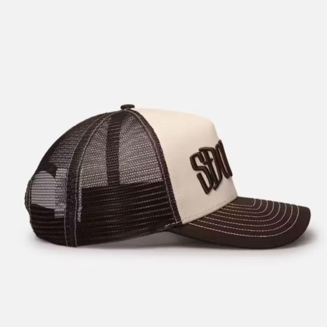 海外限定 S/Double エスダブル キャップ 帽子 トラッカー メッシュ S/DOUBLE CAP エスダブル ショーンステューシー メッシュ