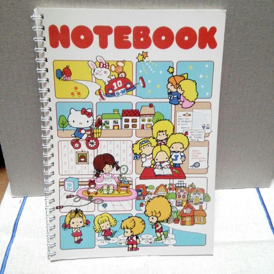 サンリオ昭和レトロ NOTEBOOK リングノート 1976 中古品 - メルカリ