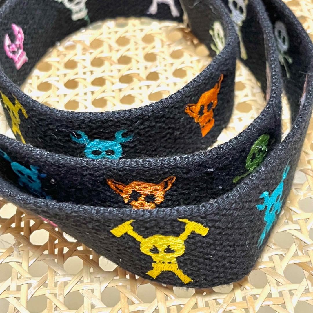 小物 old stussy/gacha belt/Black