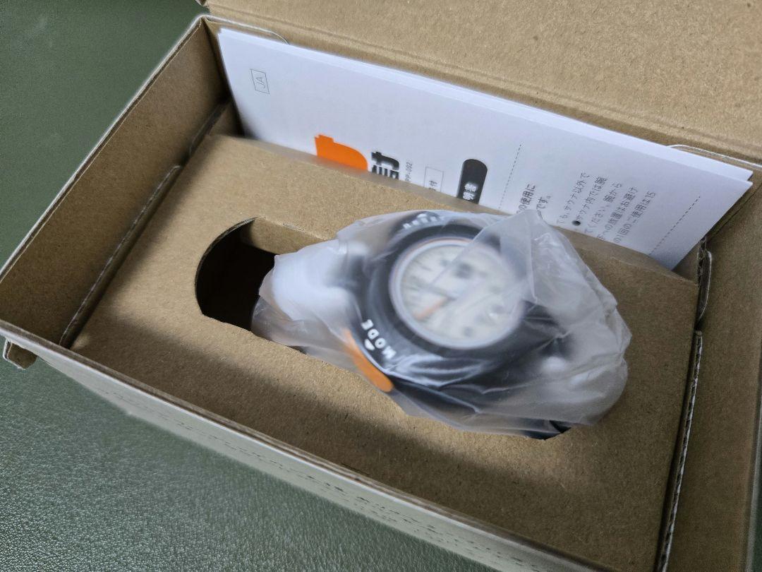 サ時計 サウナ専用時計 CASIO オレンジ (新品未使用)