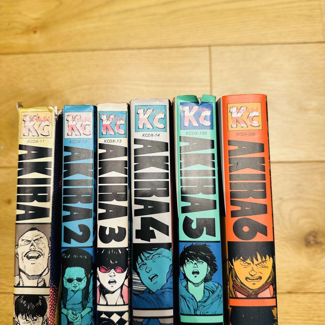 AKIRA 大友克洋 1,6巻 3刷 2〜5巻初版 全巻セット - メルカリ