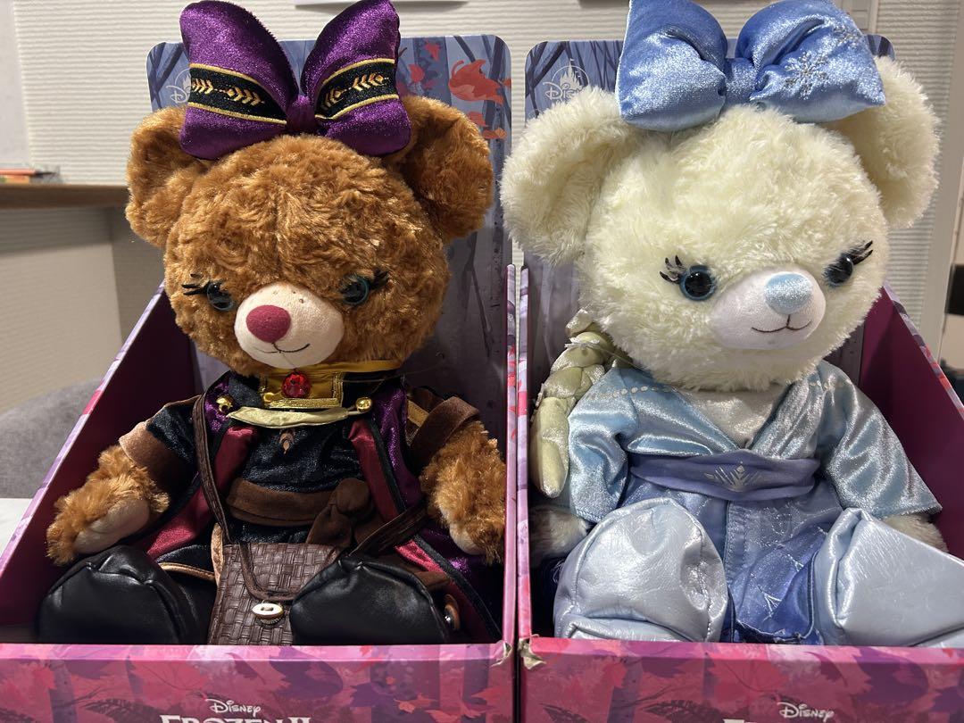 ディズニーストア　ユニベアシティ　エルサ　アナ