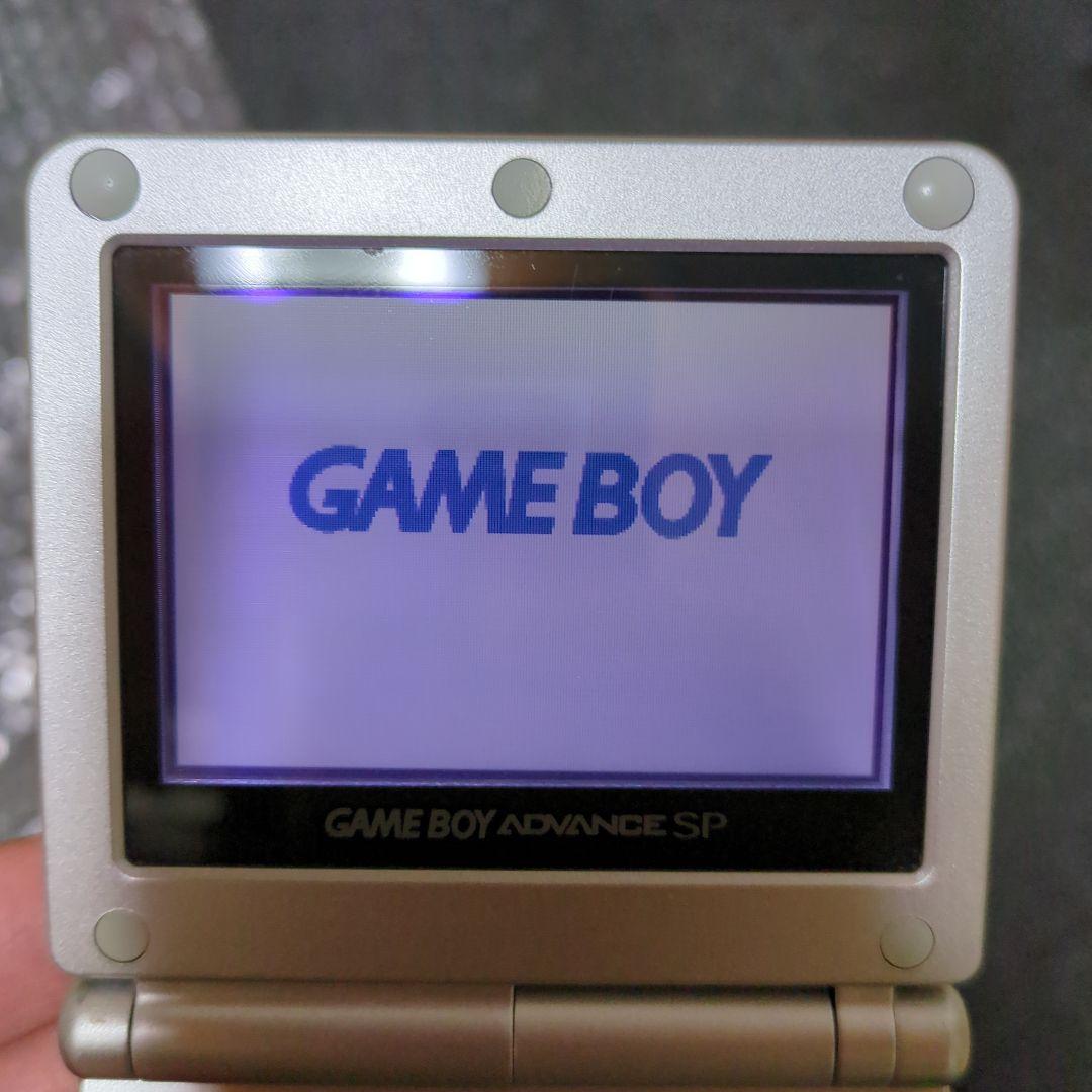 ゲームボーイアドバンスSP シルバー　アダプタセット