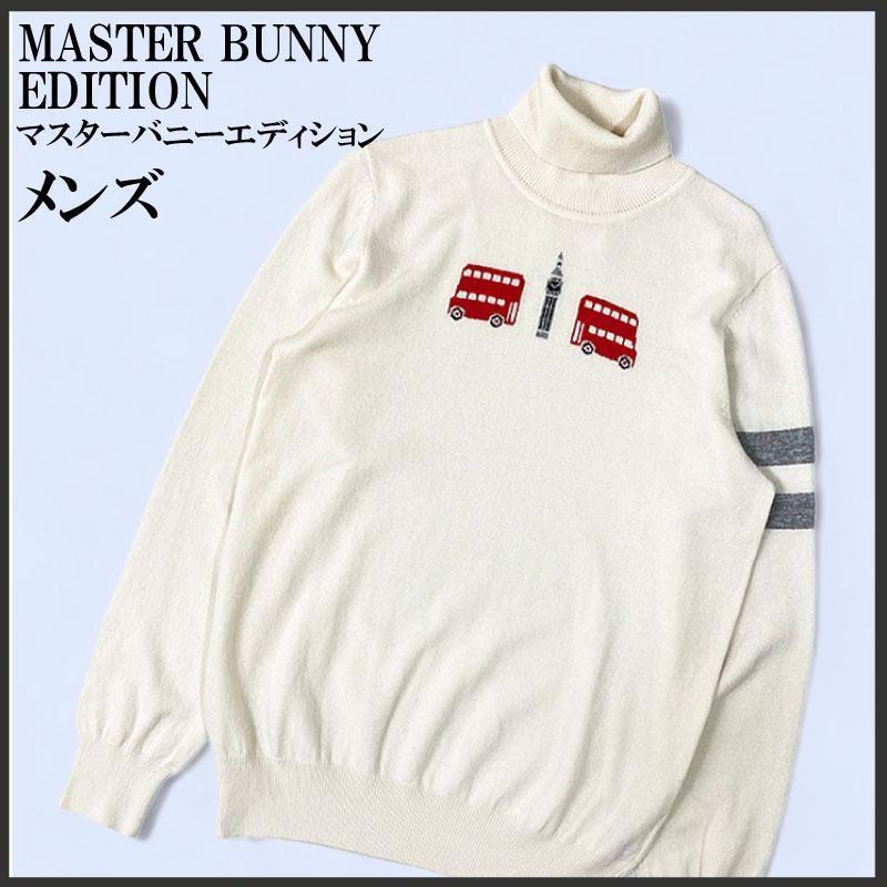 マスターバニーエディション カシミヤ タートルネック ニット ホワイト 4