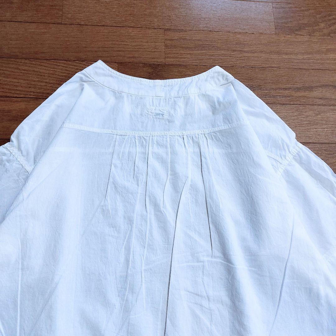 美品　holk ホーク　コットンリネン　プルオーバー シャツ　日本製 美品 holk ホーク コットンリネン プルオーバー シャツ 日本製