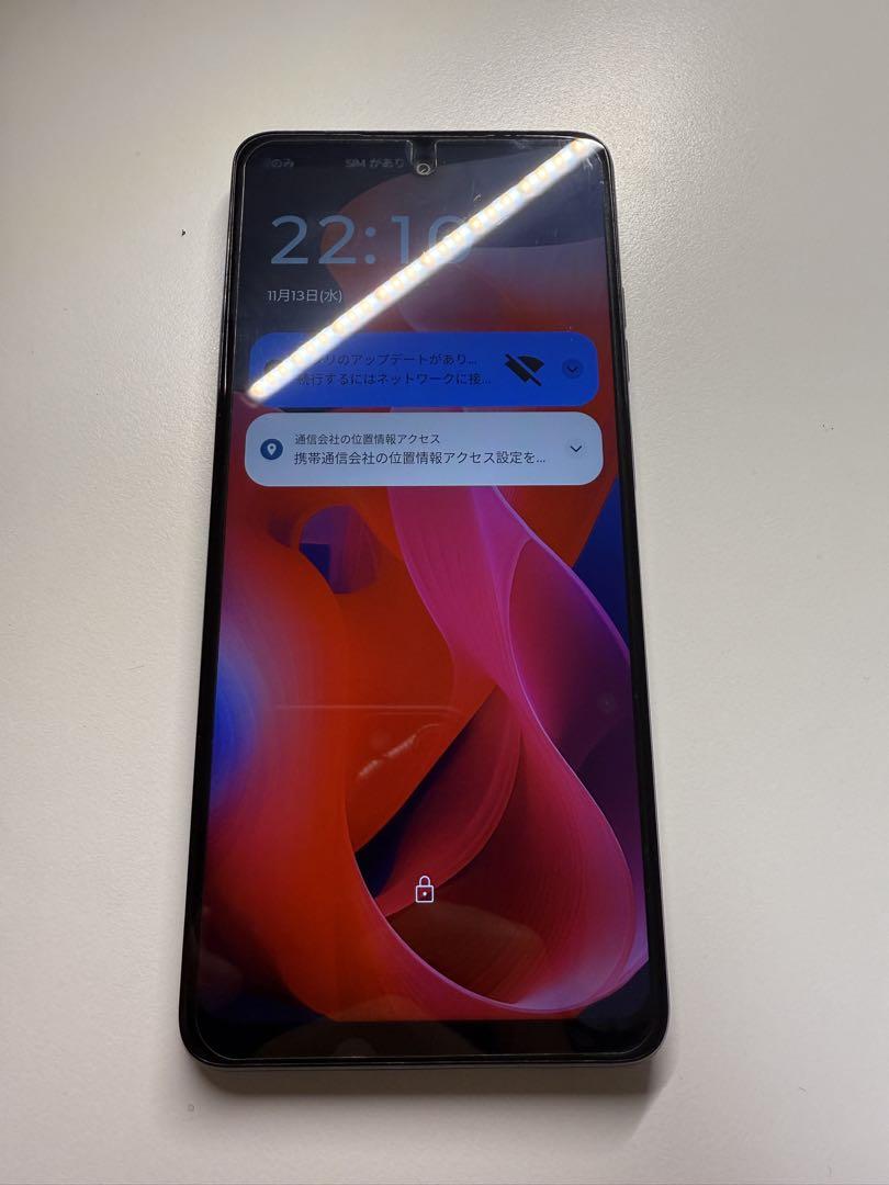 Motorola moto g24 128GBマットチャコール