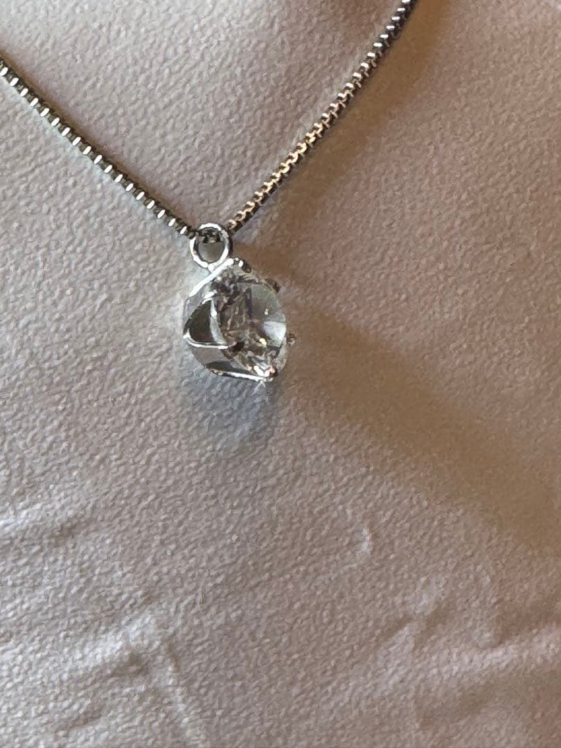 ダイヤモンドネックレス 0.5ct鑑定書つき ダイヤモンドネックレス 0.5ct鑑定書つき