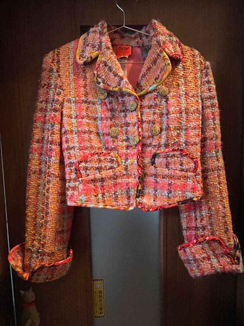 クリスチャンラクロア　ツイードスーツ