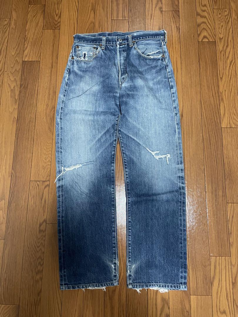 LEVI'S 501XX バレンシア工場製 ビッグE W33 L36 デニム バレンシア工場 最後期】USA製 リーバイス Levi's ビッグE 501XX