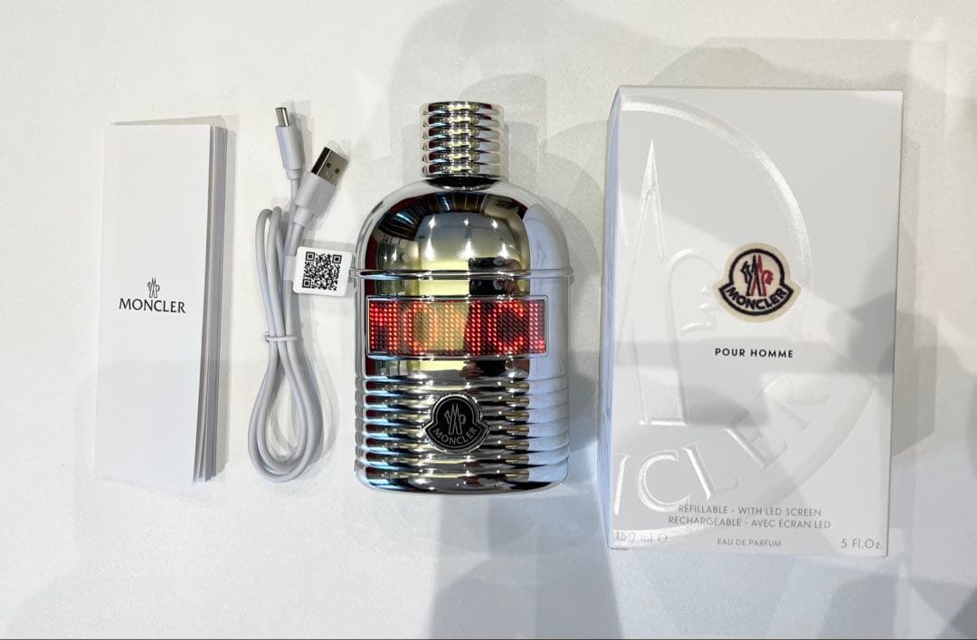 Moncler プールオム　オードパルファム150ml LED付き