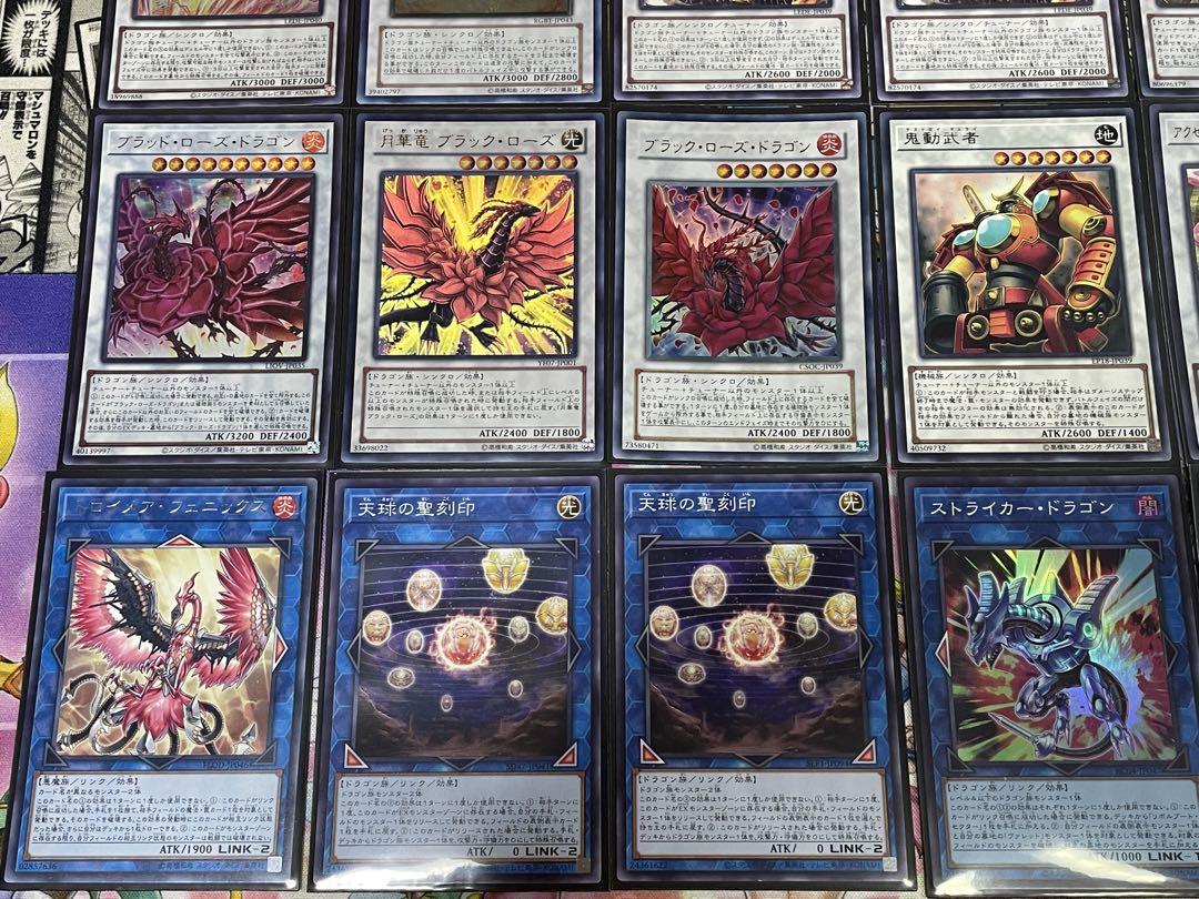 遊戯王　天盃龍　デッキ　本格構築　EX&サイド完備　ドラギオン　レリーフ　誘発有