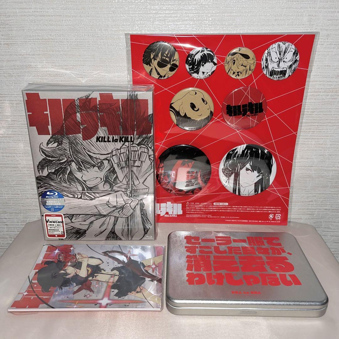 【特典付き美品】 キルラキル Blu-ray BOX 完全生産限定版