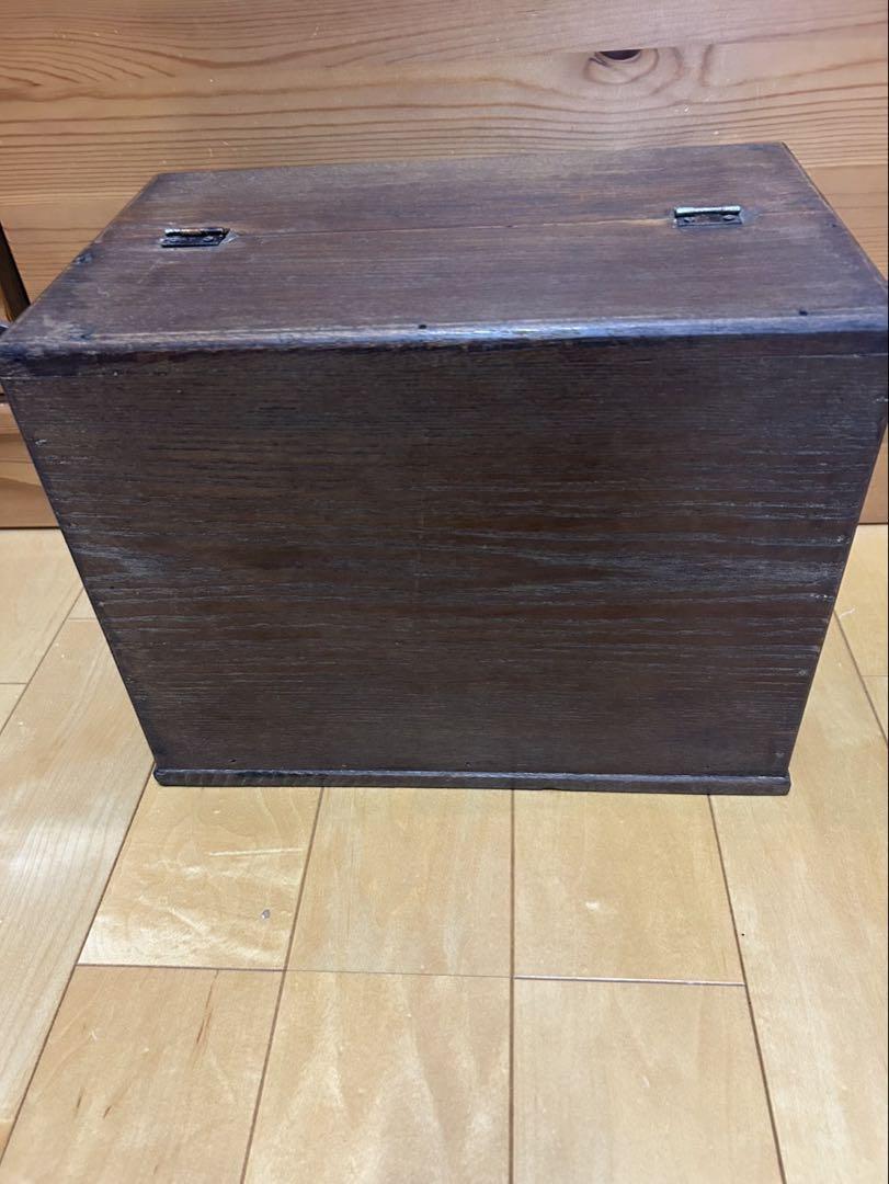 古道具　裁縫箱　ソーイングボックス