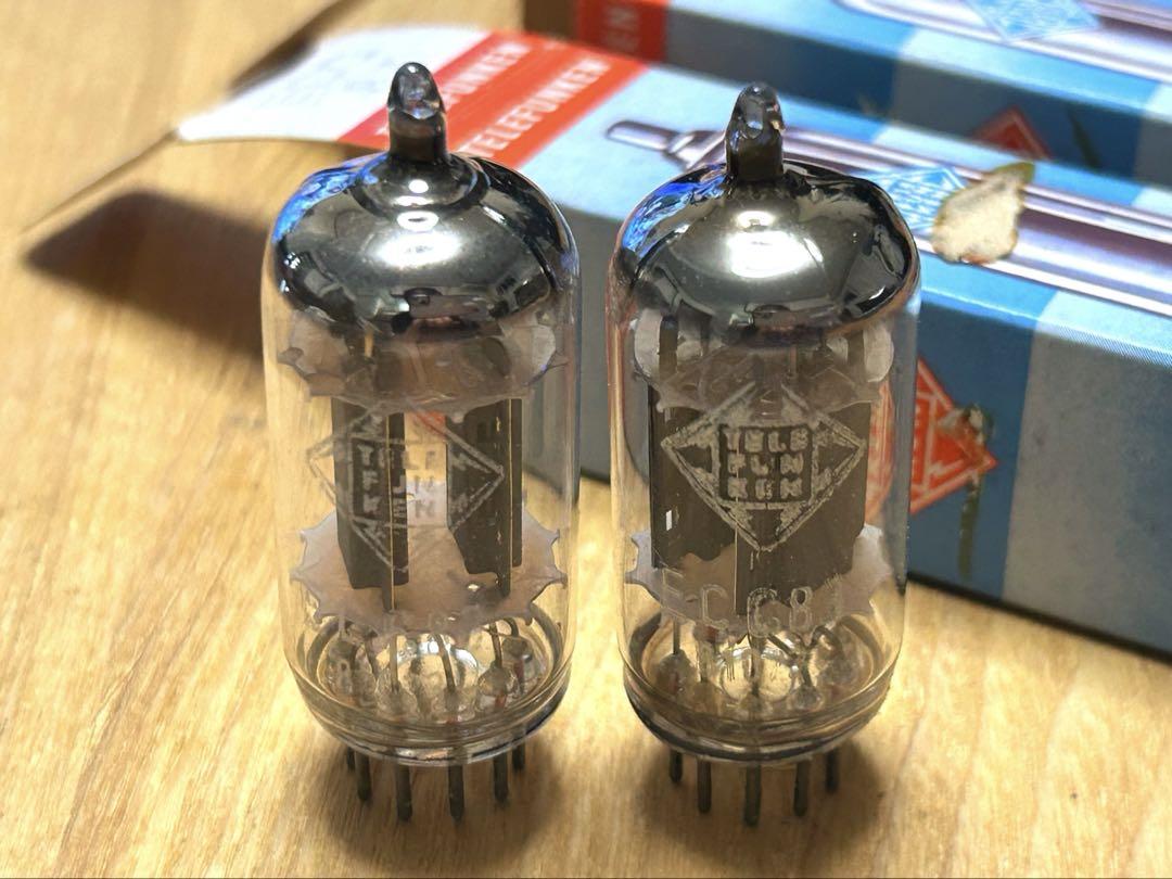 TELEFUNKEN ECC83 真空管 2本セット Amazon.com: TELEFUNKEN Elektroakustik ECC Series ECC83-TK