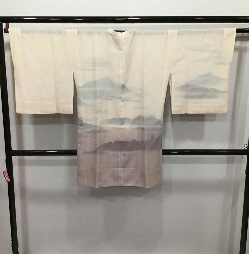 人気ブランド 海外通販 - 国内入手困難 1509】紗袷 絵羽コート メルカリ - 越後屋 着物・浴衣