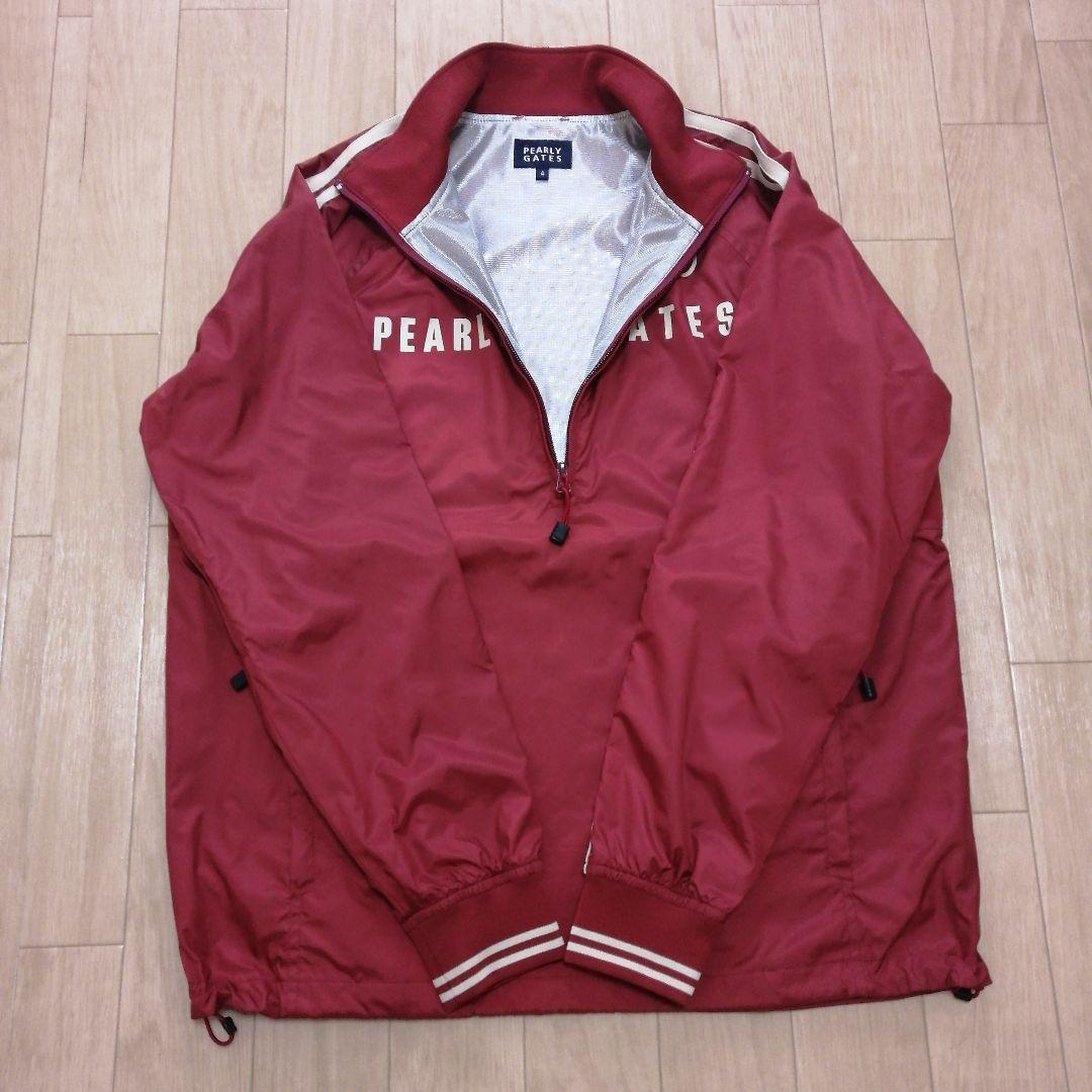美品 PEARLY GATES ハーフジップアップ ジャケット