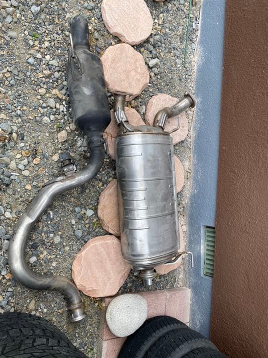 新車外し ランドクルーザー 200 後期 ZX 純正マフラー | cumbiafilms.com