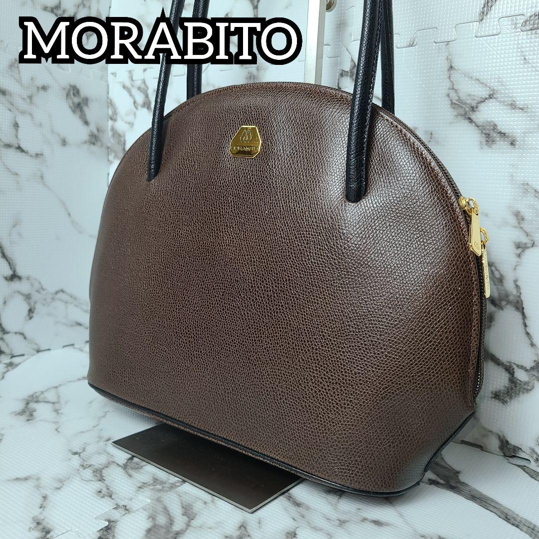 モラビト トートバッグ ハンドバッグ 肩掛け レザー ゴールド金具 モラビト トートバッグ ハンドバッグ 肩掛け レザー ゴールド金具Ω
