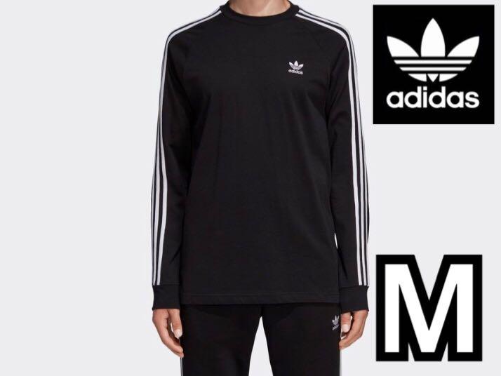 adidas 3 stripe top