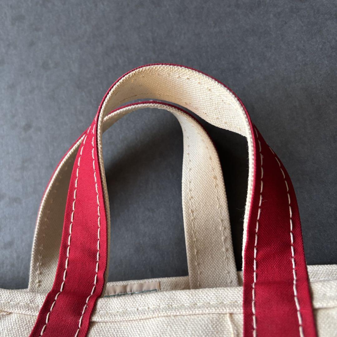 バッグ 80s L.L. Bean Boat And Tote \"Red\"