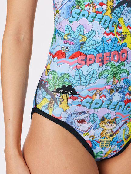 SPEEDO モルガトラターンズスーツ STW02467MU