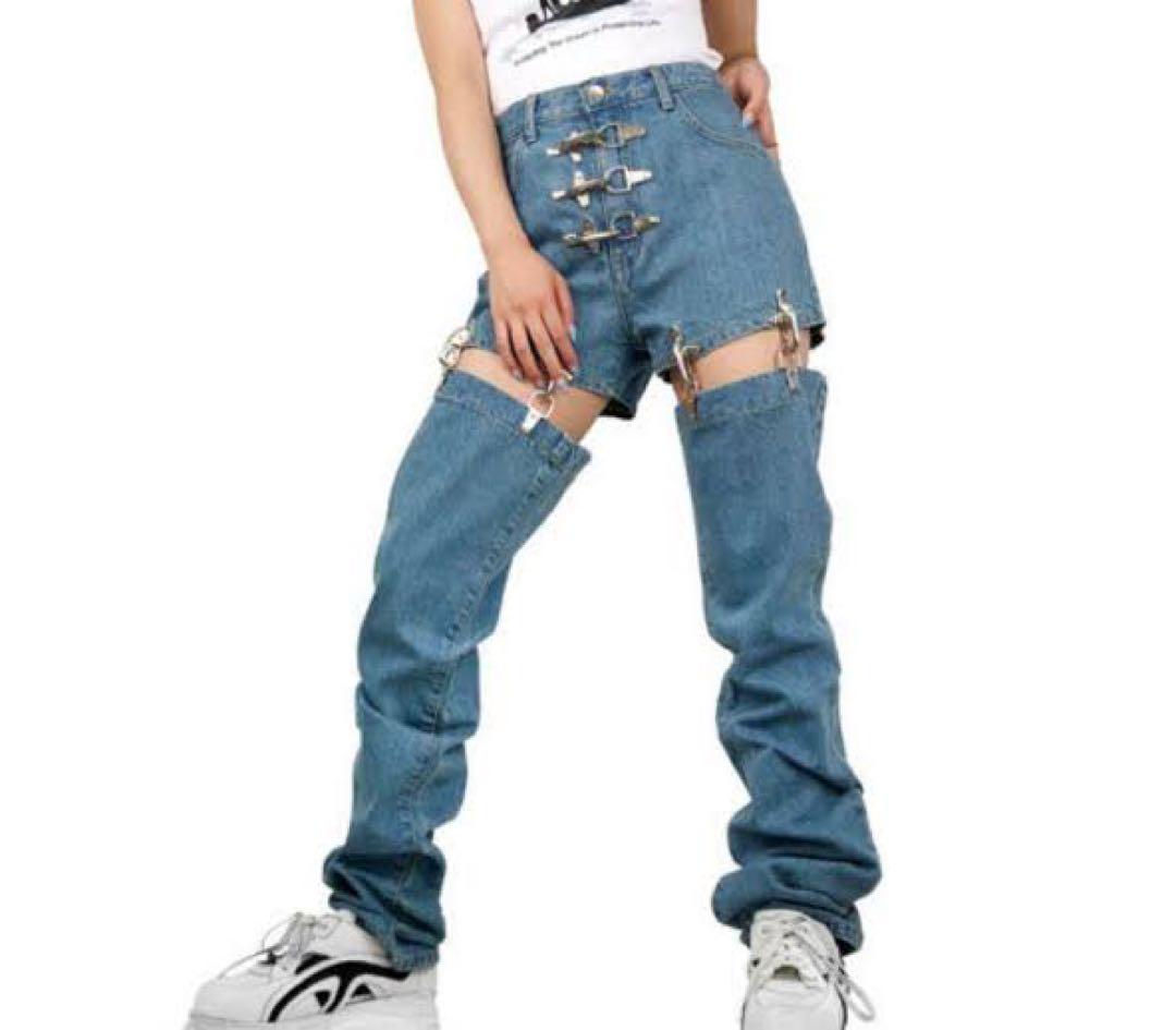 MYOB NYC ファイヤーマンデニムパンツ