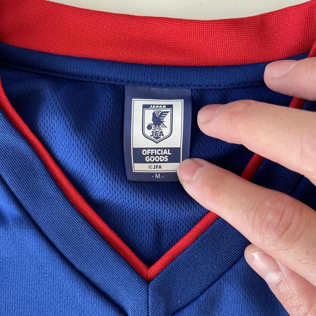 サッカー日本代表ユニフォーム10サイズM - メルカリ