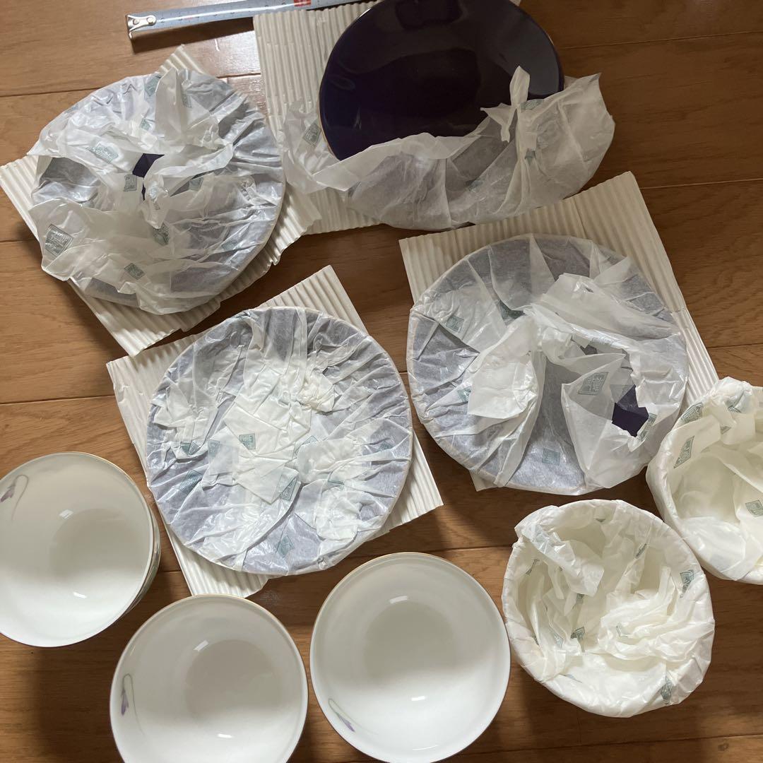 庫山窯前畑陶器すみれ草茶菓揃