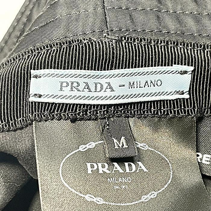 PRADA プラダ バゲットハット バゲハ ナイロン ブラック 1HC137