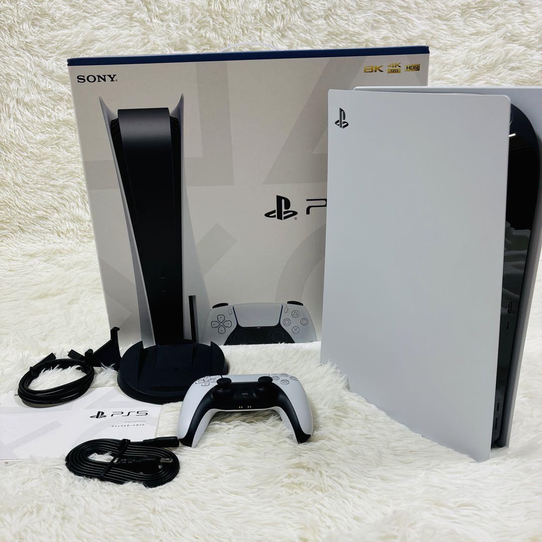 【美品】PlayStation 5 本体 (通常版) CFI-1000A01