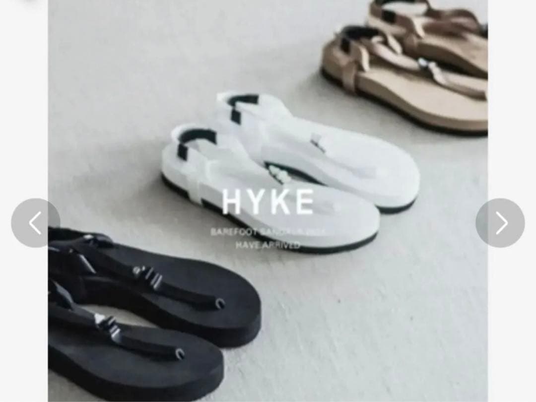 HYKE サンダル　未使用　タグ付き
