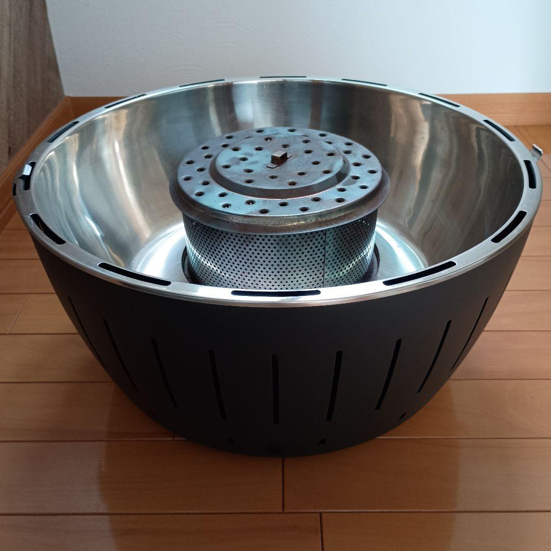 LOTUS GRILL スモークレスチャコールグリル XL グレー