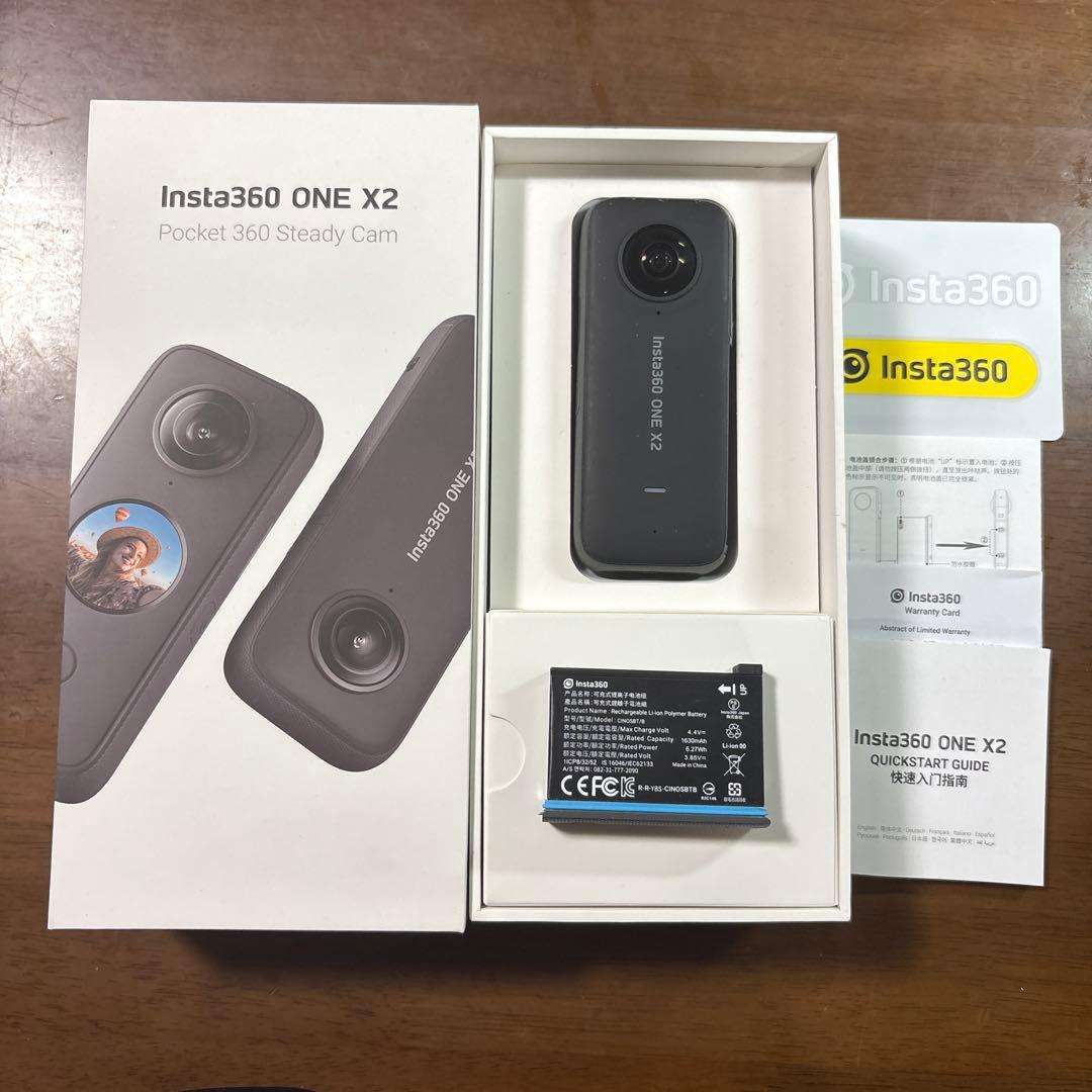 Insta360 ONE X2 ポケット360度カメラ 本体