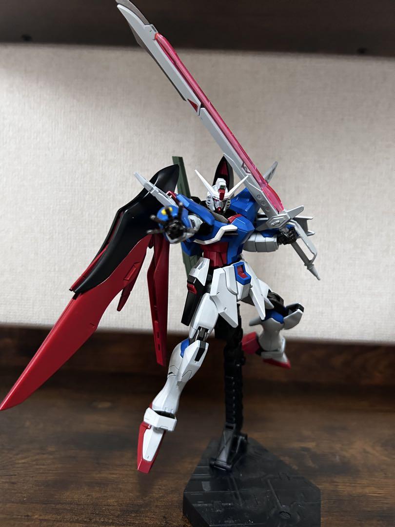 HGCEデスティニーガンダム 塗装済み完成品