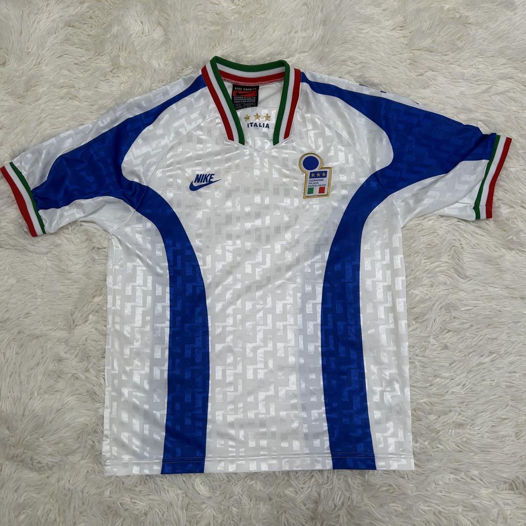 程度良好！◇90's 英国製 ナイキ サッカーイタリア代表