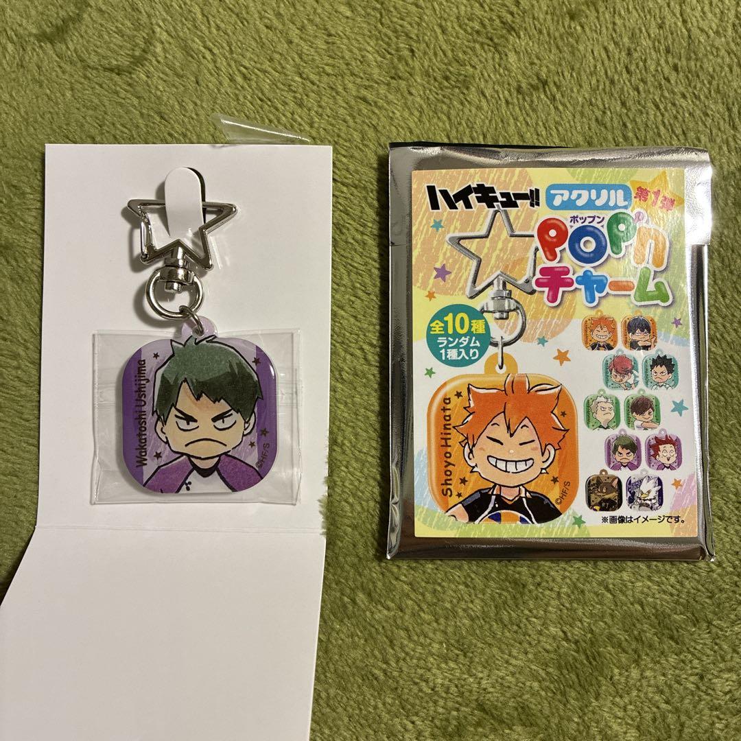 開店祝い ハイキュー!!アクリルpop'nチャーム 第1弾 ポップンチャーム キーホルダー・アクリルキーホルダー
